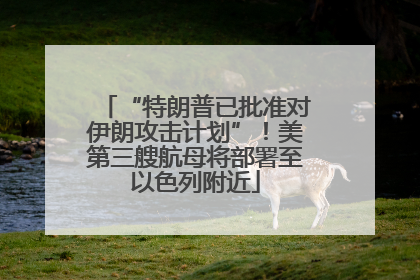“特朗普已批准对伊朗攻击计划”！美第三艘航母将部署至以色列附近
