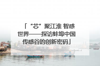 “芯”聚江淮 智感世界——探访蚌埠中国传感谷的创新密码