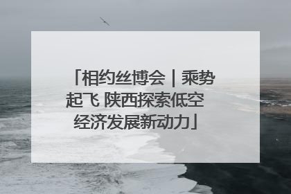 相约丝博会｜乘势起飞 陕西探索低空经济发展新动力