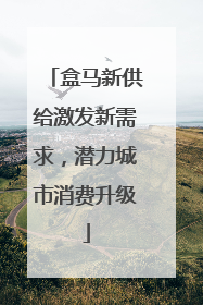盒马新供给激发新需求，潜力城市消费升级