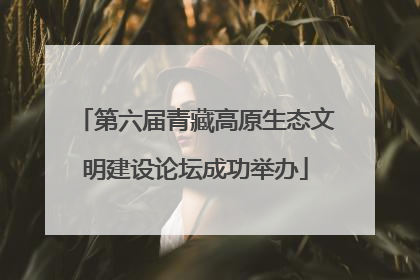 第六届青藏高原生态文明建设论坛成功举办