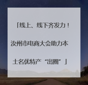 线上、线下齐发力！汝州市电商大会助力本土名优特产“出圈”