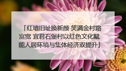 红墙旧址换新颜 笑满金村路富宽 宜君石堡村以红色文化赋能人居环境与集体经济双提升