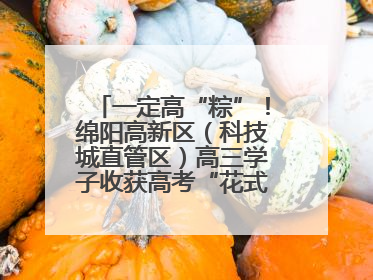 一定高“粽”！绵阳高新区（科技城直管区）高三学子收获高考“花式”祝福