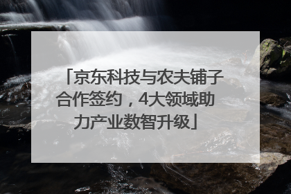 京东科技与农夫铺子合作签约，4大领域助力产业数智升级