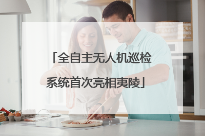 全自主无人机巡检系统首次亮相夷陵
