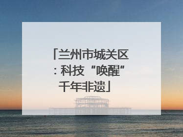 兰州市城关区：科技“唤醒”千年非遗