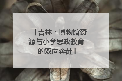 吉林：博物馆资源与小学思政教育的双向奔赴