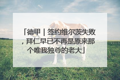 德甲｜签约维尔茨失败，拜仁早已不再是原来那个唯我独尊的老大