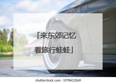来东郊记忆 看旅行蛙蛙