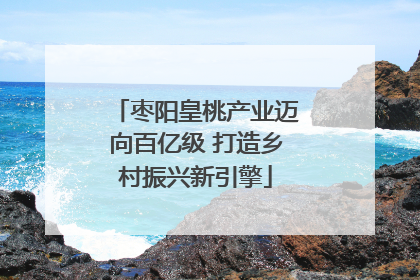 枣阳皇桃产业迈向百亿级 打造乡村振兴新引擎