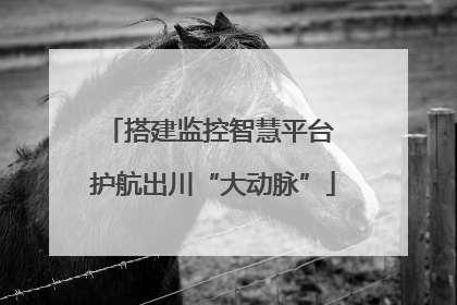 搭建监控智慧平台 护航出川“大动脉”