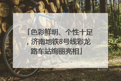 色彩鲜明、个性十足，济南地铁8号线彩龙路车站绚丽亮相