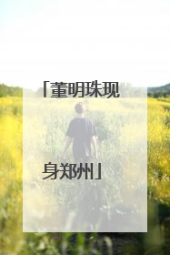 董明珠现身郑州