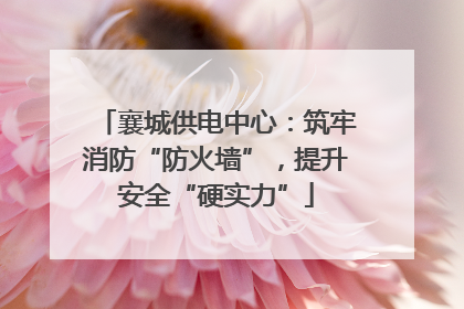 襄城供电中心：筑牢消防“防火墙”，提升安全“硬实力”