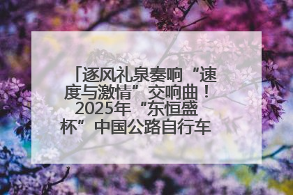 逐风礼泉奏响“速度与激情”交响曲！2025年“东恒盛杯”中国公路自行车联赛第五站（陕西·礼泉站）正式开赛