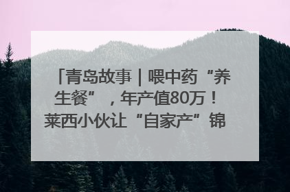 青岛故事｜喂中药“养生餐”，年产值80万！莱西小伙让“自家产”锦鲤“游”向全国