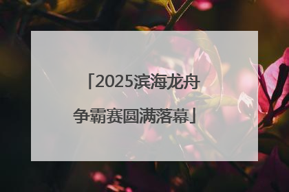 2025滨海龙舟争霸赛圆满落幕