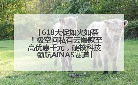 618大促如火如荼！极空间私有云爆款至高优惠千元，硬核科技领航AINAS赛道